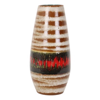 Lora Fat Lava Vase from Scheurich Keramik, 1960s For Sale