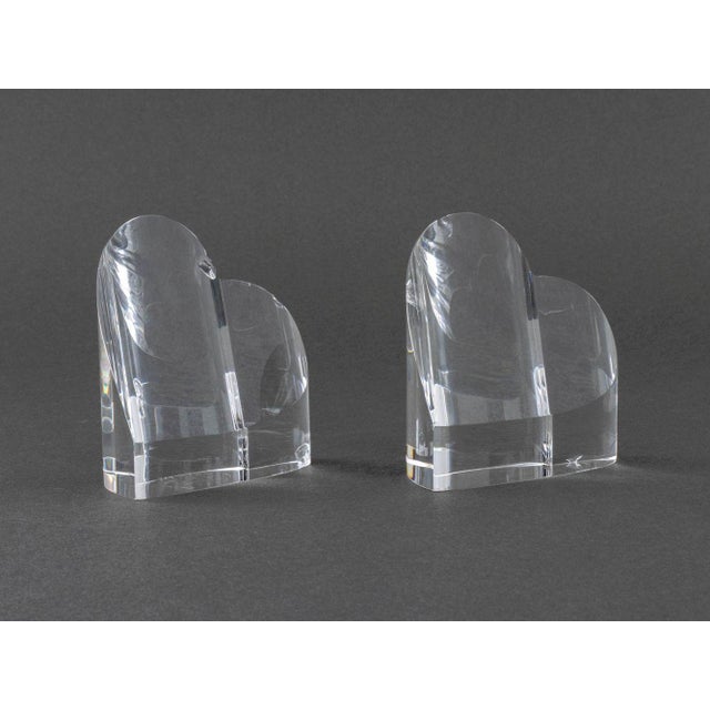 Transparent Steuben Crystal Sculptures, 3 For Sale - Image 8 of 9