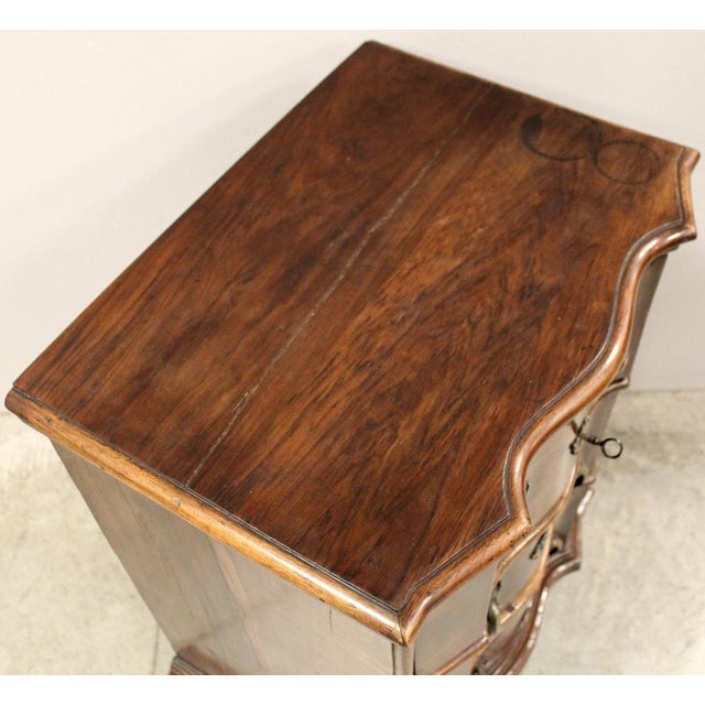 Louis XV Walnut Chest of Drawers, 1700s For Sale - Image 11 of 12