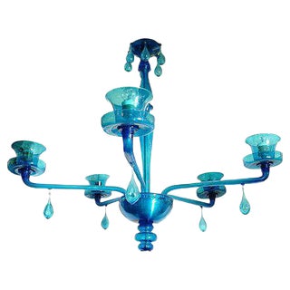 Chandelier from Venini For Sale