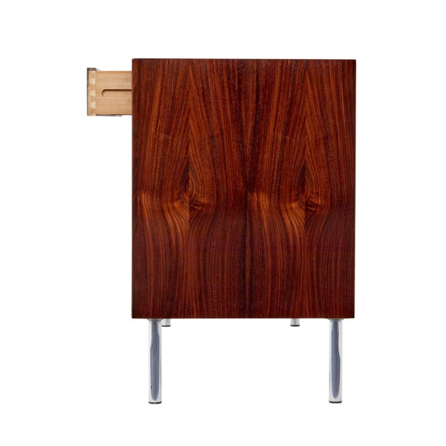 Brown Mid-Century Danish Rosewood Sideboard, 1960 For Sale - Image 8 of 9