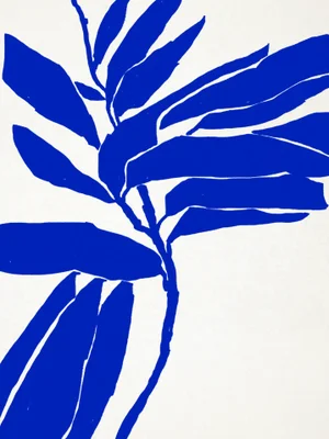 Contemporary Minimalist Botanical Print