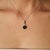 Timeless Black Star & Zircon Pendant in 925 Sterling Silver For Sale - Image 4 of 12