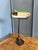 Bank Lamp with Cast Iron Base and Enameled Metal Shade, 1920s For Sale - Image 14 of 14