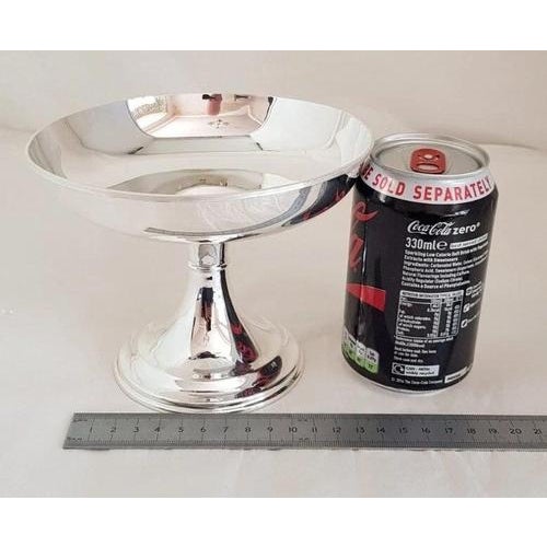 George VI Sterling Silver Tazza or Fruit Bowl, Sheffield, 1940 For Sale - Image 12 of 14