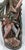 Light Pink Large Vintage Balinese Polychrome Carved Wood Rama and Sita Sculpture, 32" For Sale - Image 8 of 17