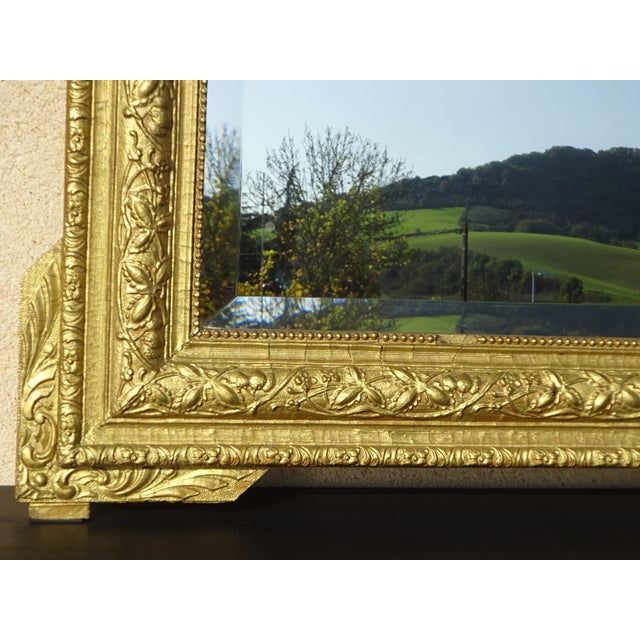 Antique Gilded Mirror, 1890s For Sale - Image 14 of 18