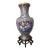 Large Chinese Cloisonné Enamel on Brass Floor Vase – 39 For Sale