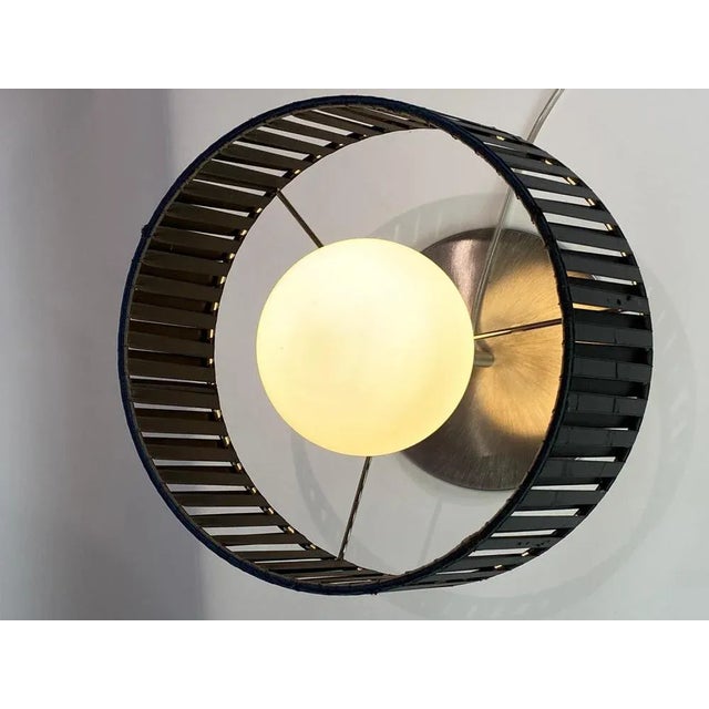 Italian Ribbon Table Lamp by Morosini, 1980s For Sale - Image 4 of 10