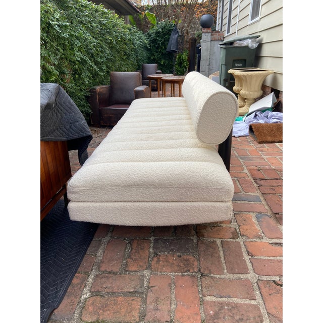 Ivory Jonathan Adler Aspen Slipper Sofa For Sale - Image 8 of 11