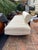 Ivory Jonathan Adler Aspen Slipper Sofa For Sale - Image 8 of 11