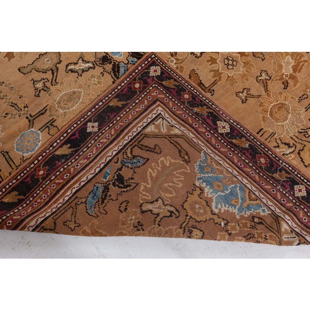 Textile Indian Agra Rug For Sale - Image 7 of 8