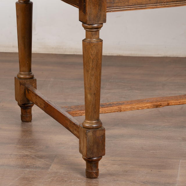 19th Century French Oak Refectory Table For Sale - Image 12 of 14