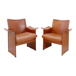 Korium Dining Chairs by Tito Agnoli for Matteo Grassi, 1970s, Set of 2 For Sale