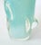 Glass Murano Vase Blue Glass Signed For Sale - Image 7 of 11