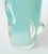 Glass Vase Murano Blue Glass For Sale - Image 7 of 11