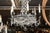 1940s Baroque Italian Bronze & Crystal Chandelier For Sale - Image 14 of 15