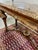 Ornately Carved Mahogany Console Table With Marble Top For Sale In Buffalo - Image 6 of 16