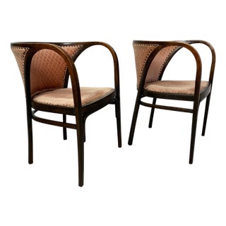 Set of Chairs by Marcel Kammerer for Thonet, 1890s For Sale