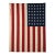 Large Vintage Valley Forge 48-Star Sewn American Flag, Red, White & Blue For Sale