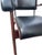 Metal Stitched Leather Rocking Chair by Jacques Adnet, 1950s For Sale - Image 7 of 10