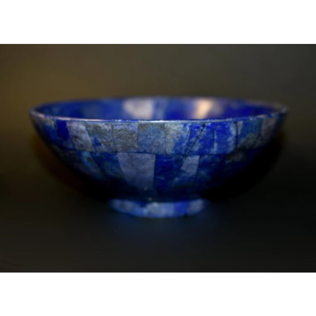 Contemporary Fine Lapis Lazuli Bowl For Sale - Image 3 of 12
