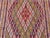 Textile High Quality Gold Mushwani Hand-Woven Kilim Rug - 6'2" X 4'9" For Sale - Image 7 of 12