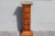 Mid-Century Modern Mid Century Exotic Wood Marble Top Display Pedestal/ Cabinet For Sale - Image 3 of 10