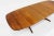 Vintage Danish Oval Extendable Dining Table in Teak, 1960s For Sale - Image 4 of 6