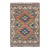 Rustic Kilim Gray Beige Hand-Woven Wool Rug 2'0'' X 2'11'' For Sale