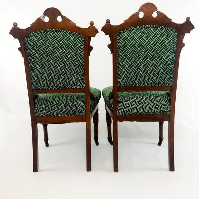 Antique Eastlake Parlor Chairs A Pair Chairish