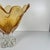 Amber-Colored Murano-Style Glass Bowl, 1970s For Sale - Image 12 of 14