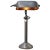 Industrial Vintage Industrial Silver Aluminum Bankers Desk Light For Sale - Image 3 of 7