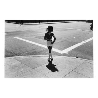 Michael Ormerod, Girl on Street Corner, Photographic Print For Sale