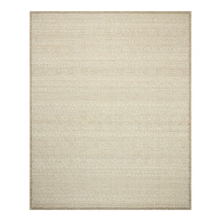 Amber Lewis x Loloi Bowie Ivory / Taupe 11'-6" x 15' Area Rug For Sale