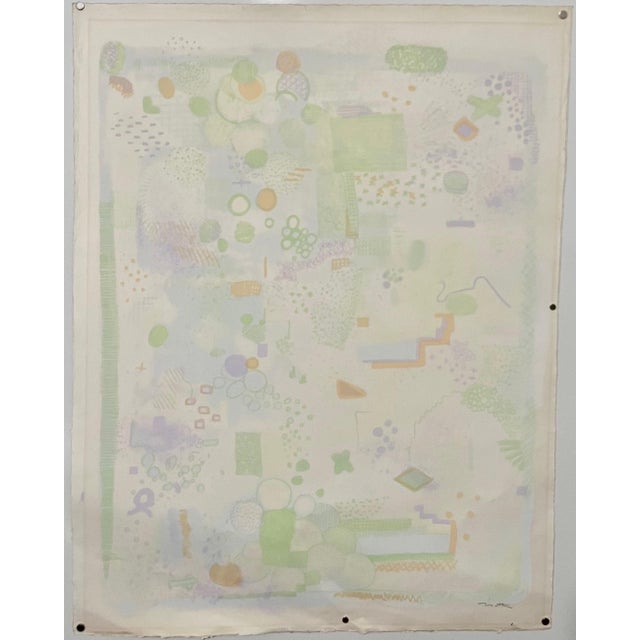 Large "Field Mouse II (1969) Lithograph Robert Natkin (1930-2010) was a New York artist known for his abstract...