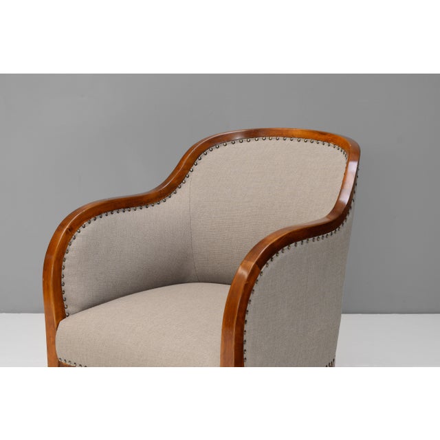Wood Vintage Swedish Armchairs, 1930s, Set of 2 For Sale - Image 7 of 11