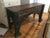 Wood Console Table With Hand Carved Designs For Sale - Image 11 of 13
