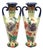 Art Nouveau Amphora Vases from Longchamp, 1900s, Set of 2 For Sale