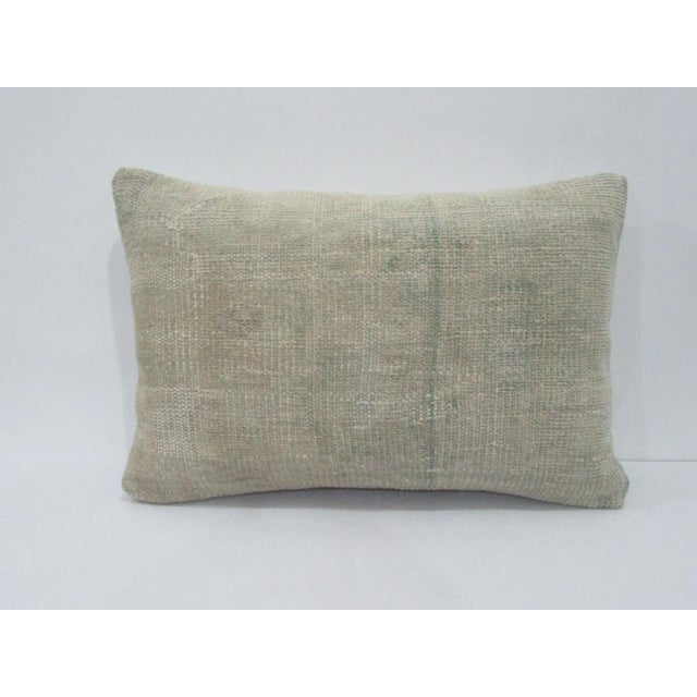 Faded Decorative Cushion Cover For Sale - Image 4 of 4