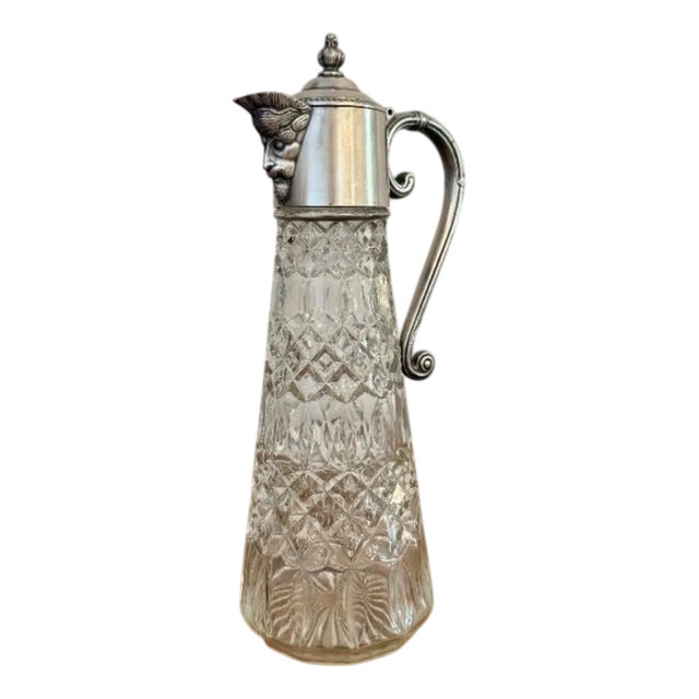 Antique Edwardian Claret Jug, 1900s For Sale