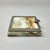 Brown Mid-Century Modern Italian Onyx Smoking Set with Table Lighter & Ashtray, 1960s, Set of 2 For Sale - Image 8 of 10