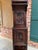 Antique French Breton Hall Cabinet Tall Narrow Carved Crown Bookcase C1880 For Sale In Dallas - Image 6 of 18