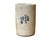 Chinese Distressed White Porcelain Blue Warrior Horse Graphic Holder Vase For Sale In San Francisco - Image 6 of 10