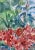 Cheerful floral landscape of a garden in bloom by Doris Ann Warner (American, 1925-2010). Signed "Warner" lower right....
