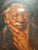 Mid-Century Modern Expressionist Oil Portrait Study by L. Schellino For Sale In West Palm - Image 6 of 9