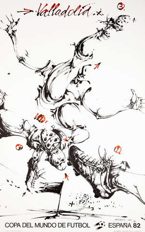 Vladimir Velickovic, Valladolid, Lithograph