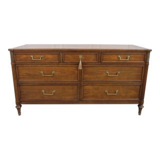Kindel Regency Cherry Dresser With Key -Belvedere Collection For Sale