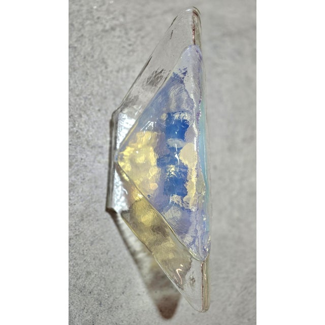 Vintage Murano Glass Wall Lights by Carlo Nason for A.V. Mazzega, 1960s, Set of 4 For Sale - Image 12 of 17