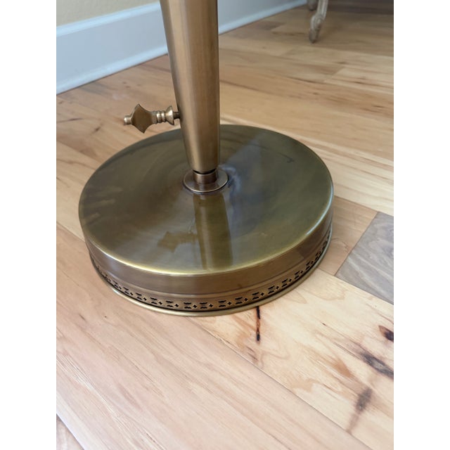 Modern Style Telescopic Brass End Table For Sale - Image 9 of 10